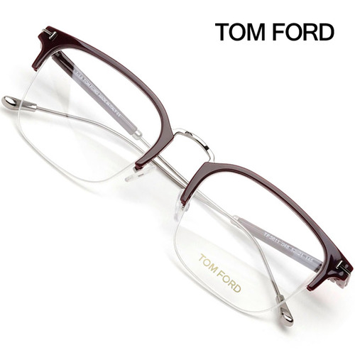 톰포드 명품 안경테 TF5611 048 사각 반무테 남자 여자 패션 안경