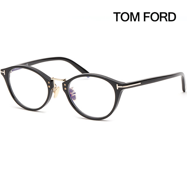 톰포드 안경테 TF5728DB 001 뿔테 블루라이트 차단 블랙 명품 아시안핏